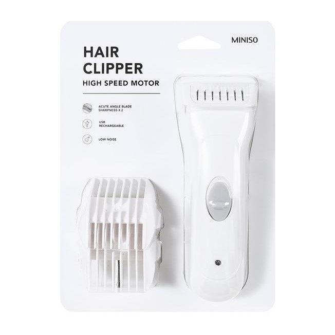 HAIR CLIPPER / alat cukur rambut elektrik rechargeable MINISO