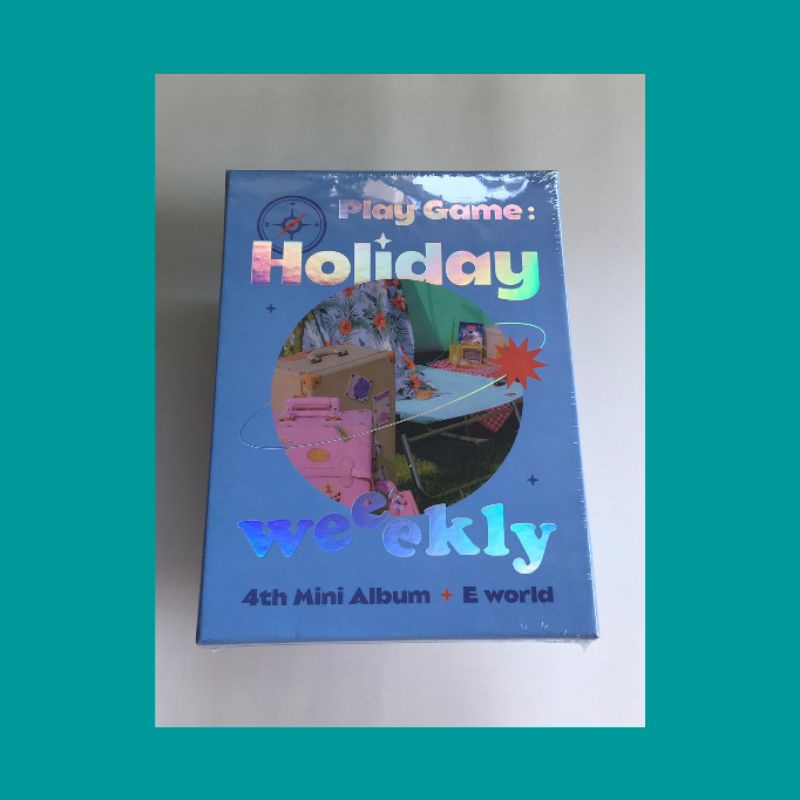 [READY STOK] ALBUM WEEEKLY PLAY GAME HOLIDAY + POB + POSTER