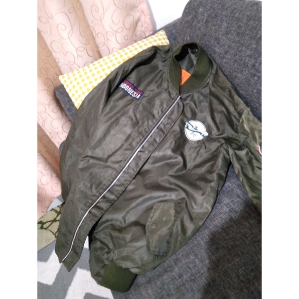 jaket bomber jacket pesawat R80