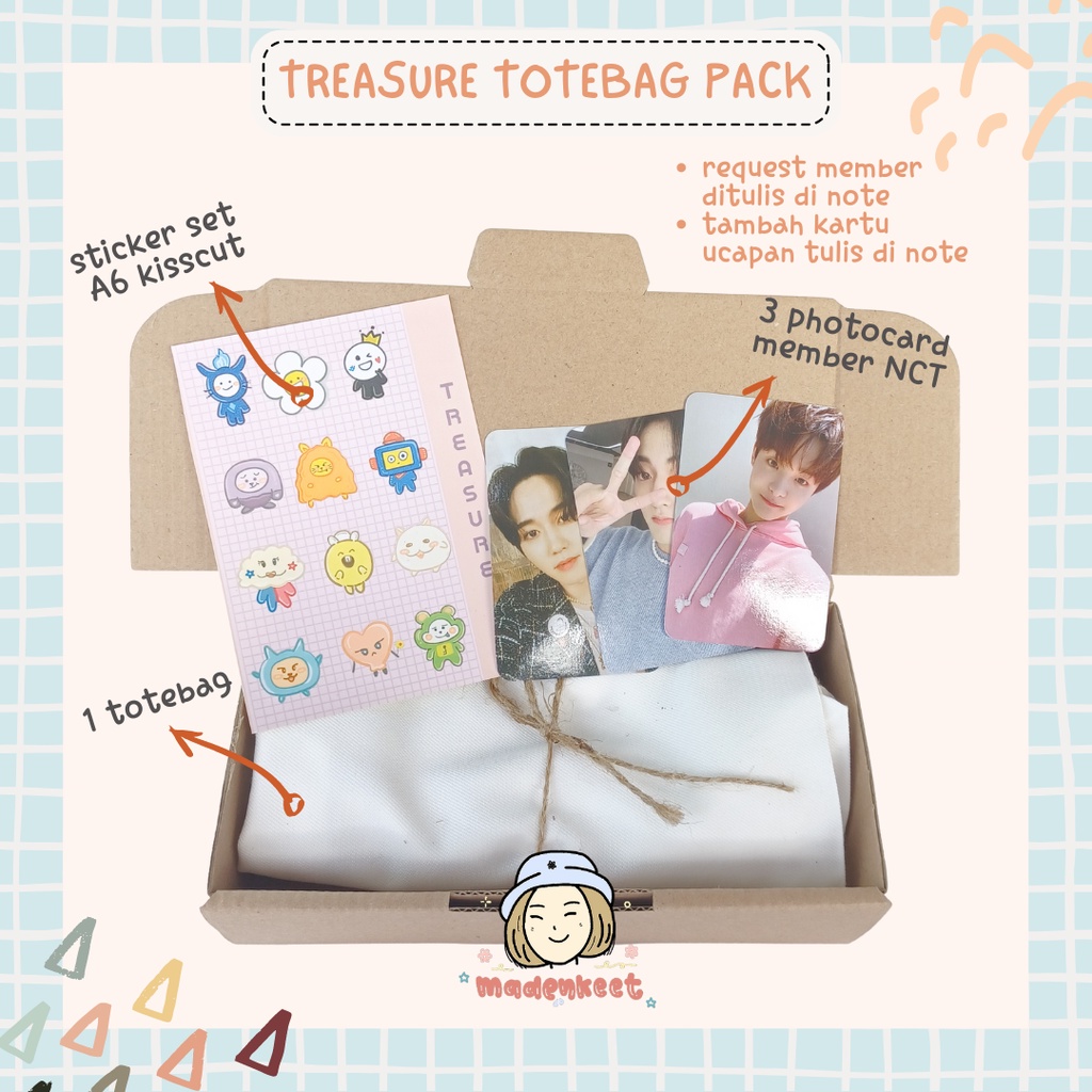 Totebag Treasure Teume Totebag Canvas