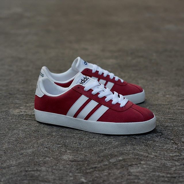 Adidas Neo VL Court Maroon White