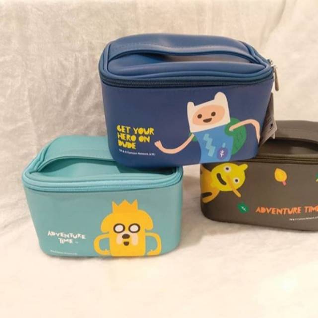 Miniso|| cosmetic bag adventure time 3 WRN