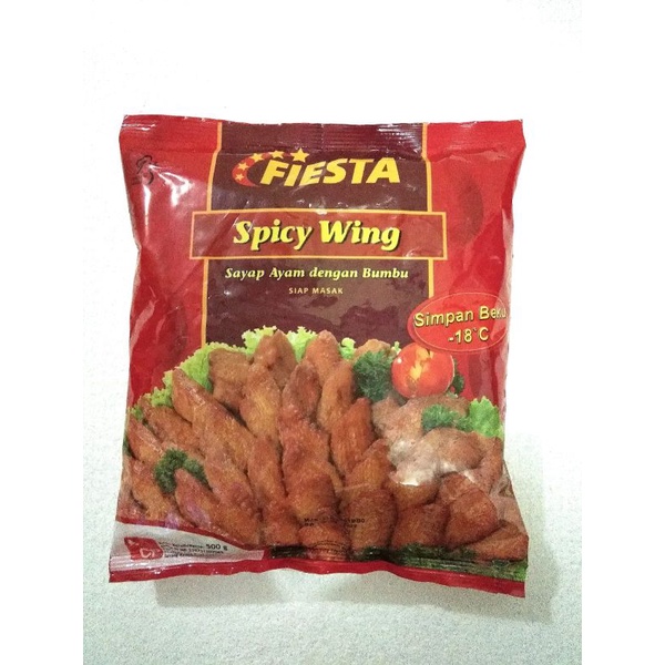 

FIESTA FIVE STAR SPICY WING PACK 500 G