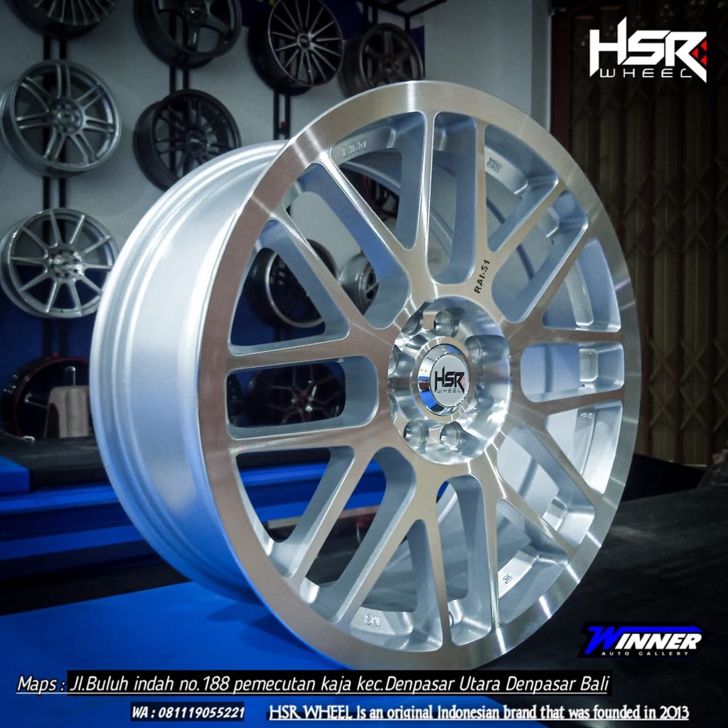 Velg Mobil Racing Ring 17 Pelek Avanza Xenia Brio Jazz Agya dll