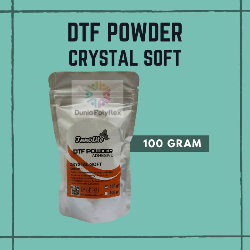 

Powder DTF Crystal Soft 100 gram