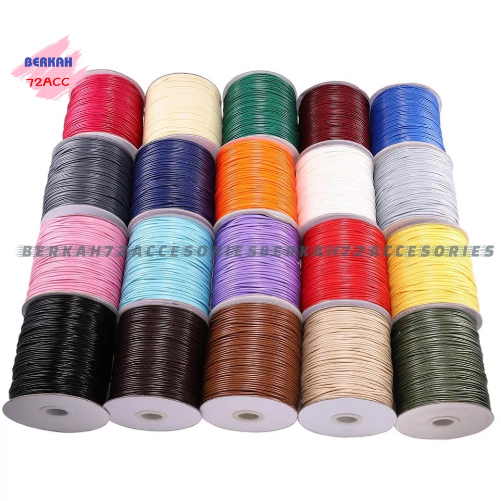 [ 10 Meter ] Tali Korea 1.5mm 2mm Bahan Untuk Membuat Gelang Dan Kalung