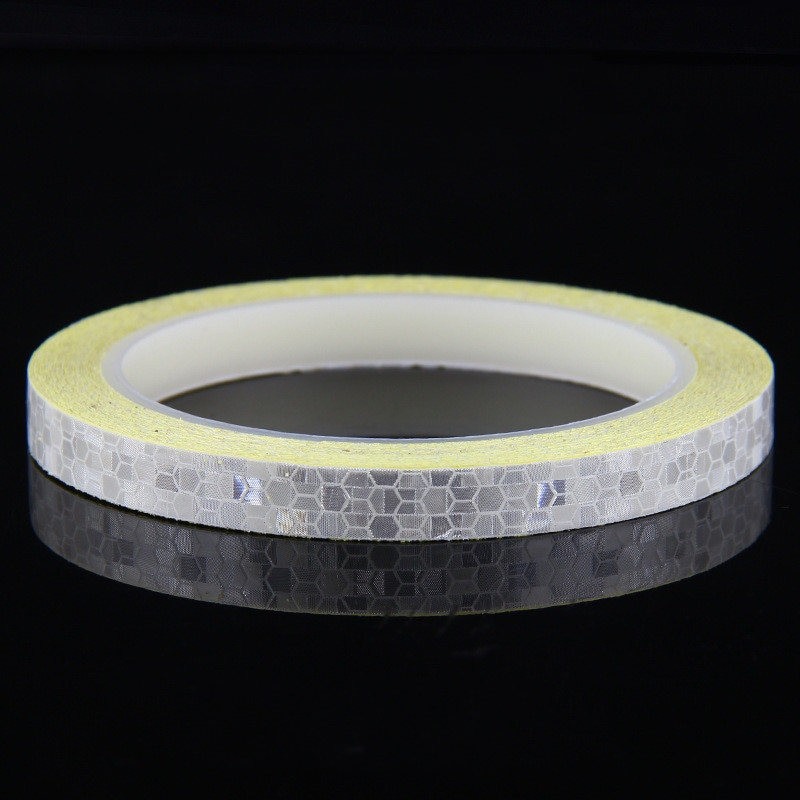 Sticker Reflective Tape Adhesive Stiker Panjang 800 cm x Lebar 1 cmSti