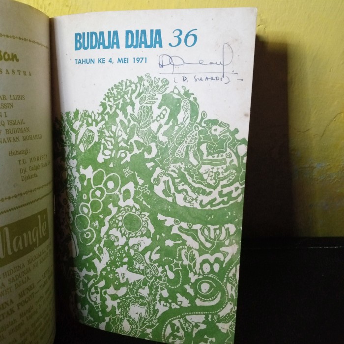 majalah bundel budaja djaja 1970 1971 ejaan lama 8 majalah