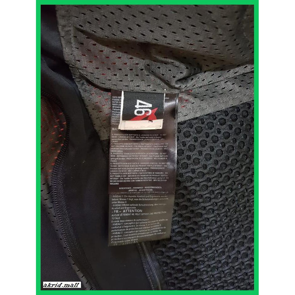 ODEXUTAIRP- JAKET DAINESE SECOND -ORIGINAL.