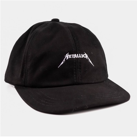 Topi Metalica / Brain / Brash / Thrasher / Badass / ACDC / Anarchy Baseball Bordir Unisex Remaja Dewasa