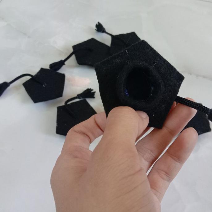 Premium Product Topi Boneka Wisuda/Topi Boneka/Topi Toga/Kecil - Paling Dicari