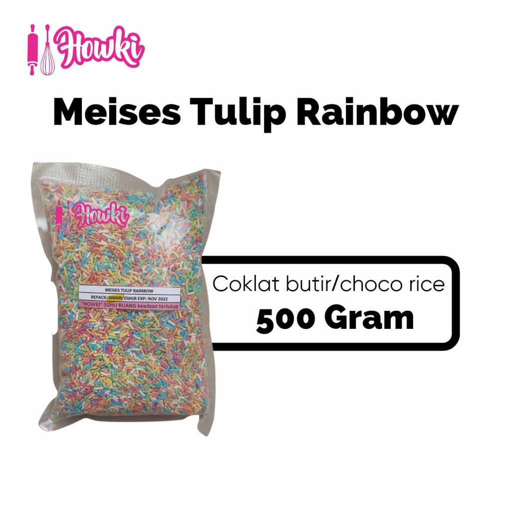 

Meises Tulip Rainbow 500gr