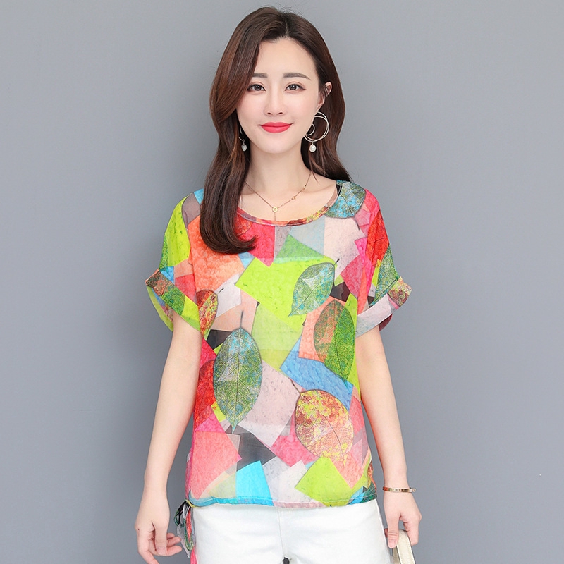  kaos  longgar wanita atasan longgar kasual korea  sifon 