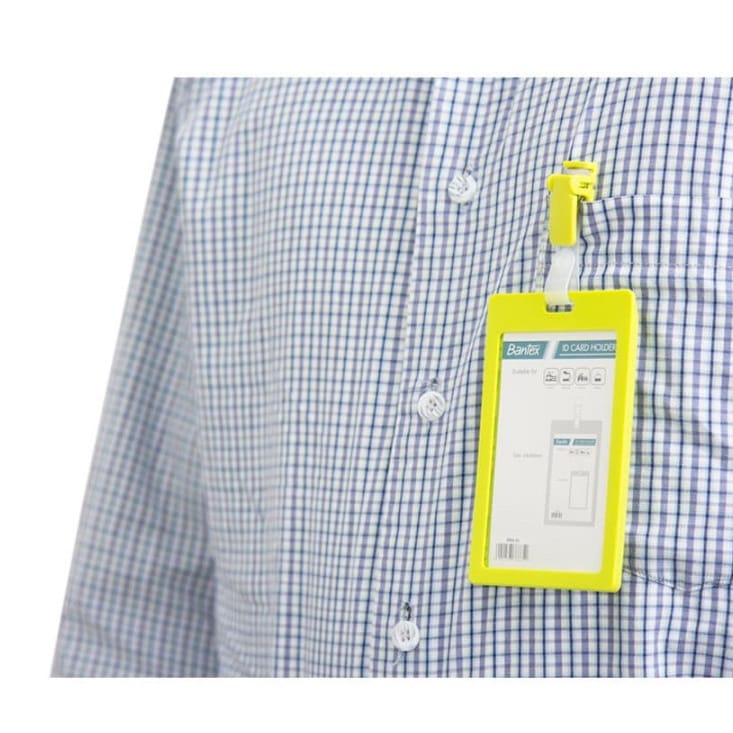 

Bantex ID Card Holder Name Tag Portrait