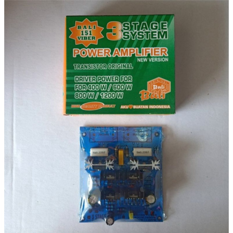 Kit Driver Power Ampli Tiga Tingkat