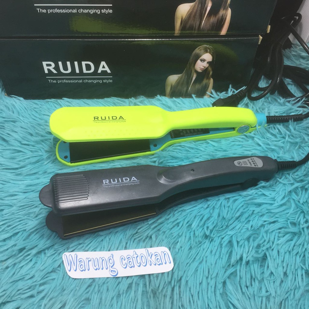 Catokan 2in1 Ruida catokan ruida plat lurus lebar original