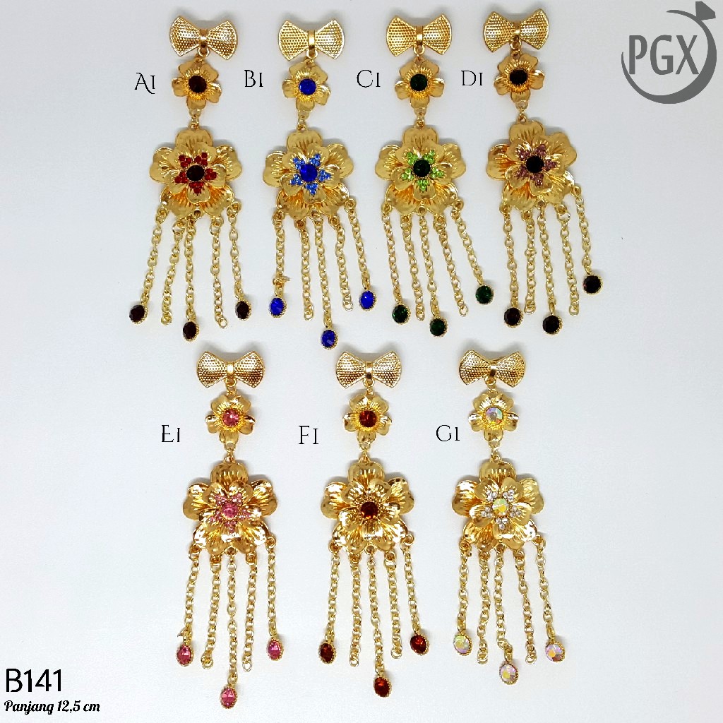 PGX Bross Hijab Bros Dagu Juntai Panjang Aksesoris Jilbab - B141