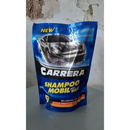 Carrera Shampo Mobil Motor Plus Wax 400 ml Body Cat Kilap Waxing Pembersih Pengkilap Pelindung Body Mobil Motor