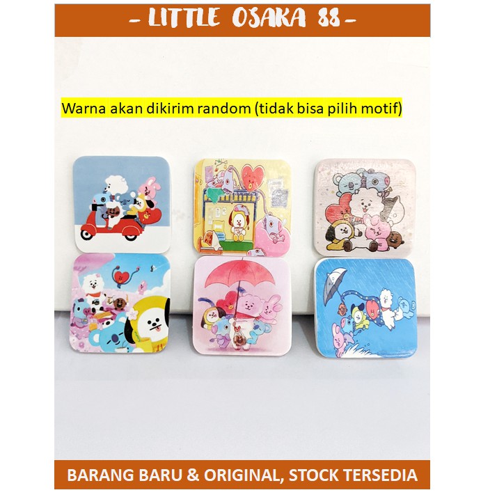 

Penghapus Pensil Eraser Setip BTS 21 Lucu