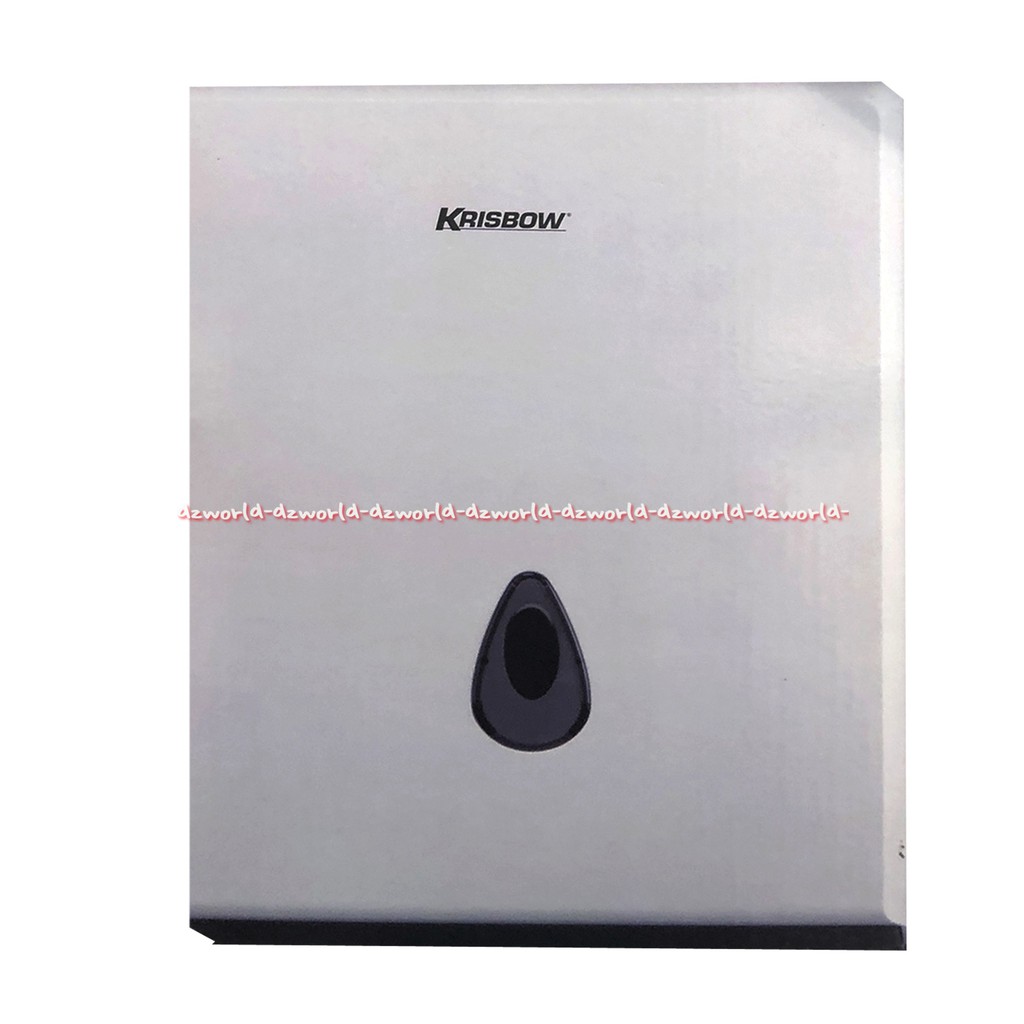 Krishome Tissue Dispenser White Tempat Kotak Tissue Dinding