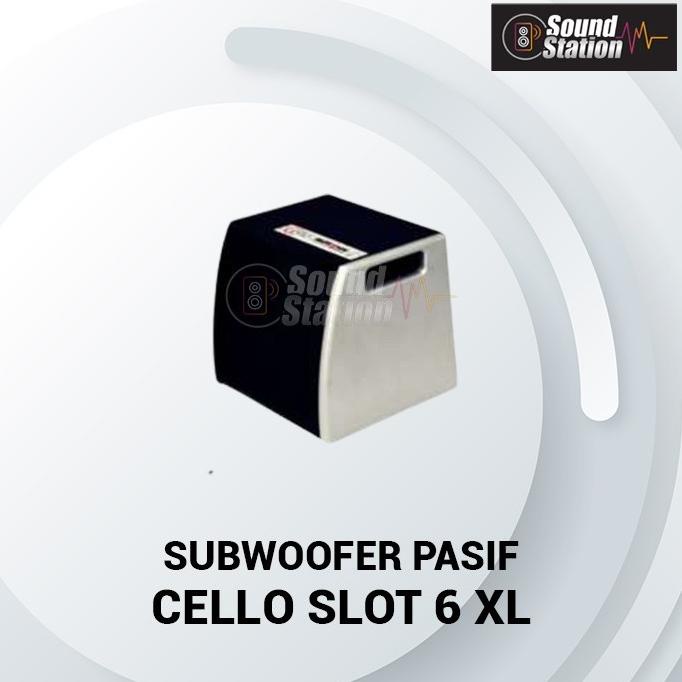 Subwoofer CELLO 6inc SOLUTION SLOT 6 XL 4OHM .
