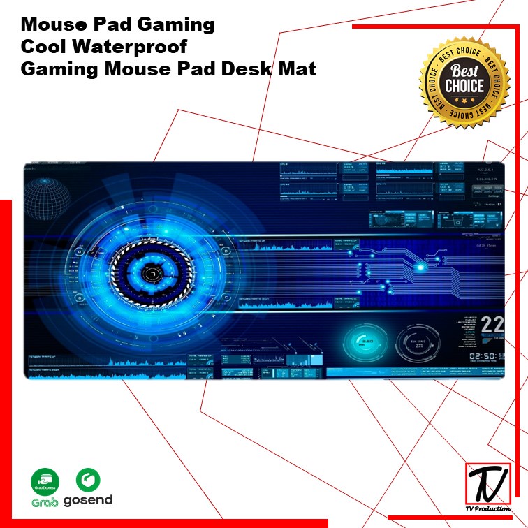 Mouse Pad Gaming  Cool Water Mouse Pad Waterproof Xl 30x80