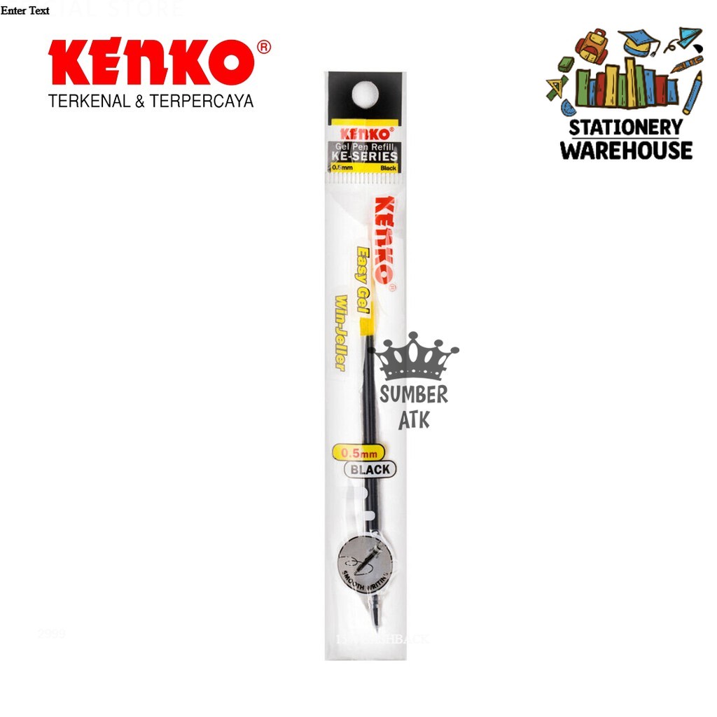 

Refill Pen Kenko Easy Gel , KE Series / Isi Pulpen / Isi Ulang Pen