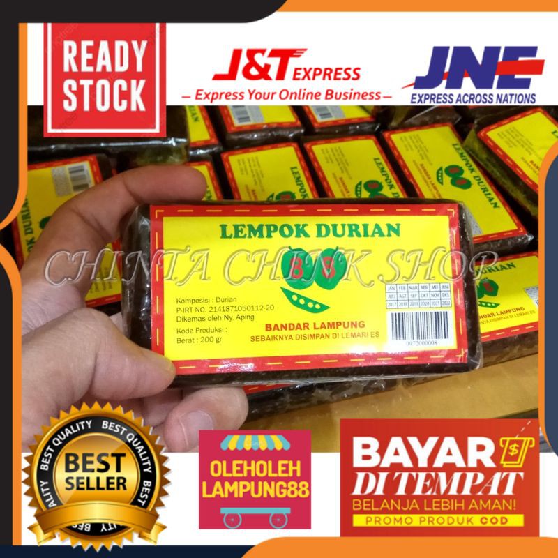 

Lempok Durian 88 Yenyen Asli Lampung 180gr Lempok Durian YenYen Lempok Durian Lampung Kemasan 180gr