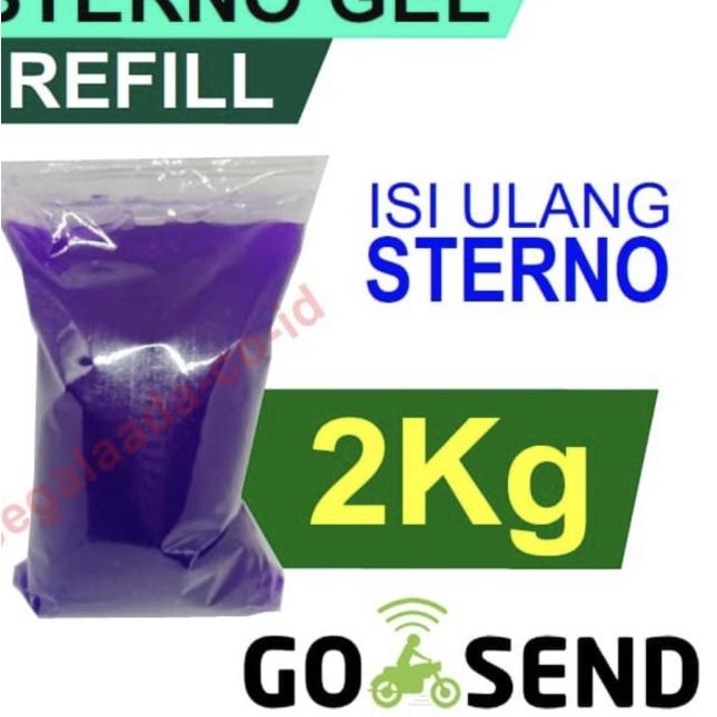 ➼ Refill Sterno Isi Ulang Gel Jelly Kompor Sterno 2Kg ❄
