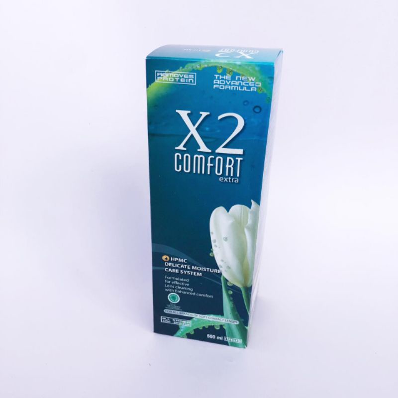 Cairan Softlens X2 Comfort 500ml / Air softlens X2 500ml