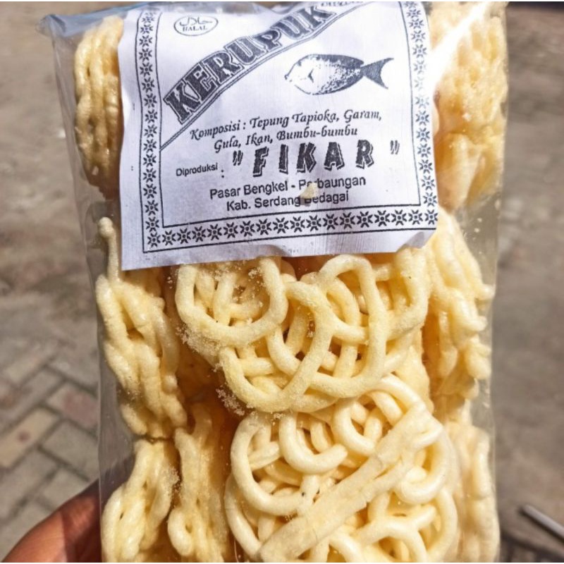 

kerupuk ikan pasar bengkel