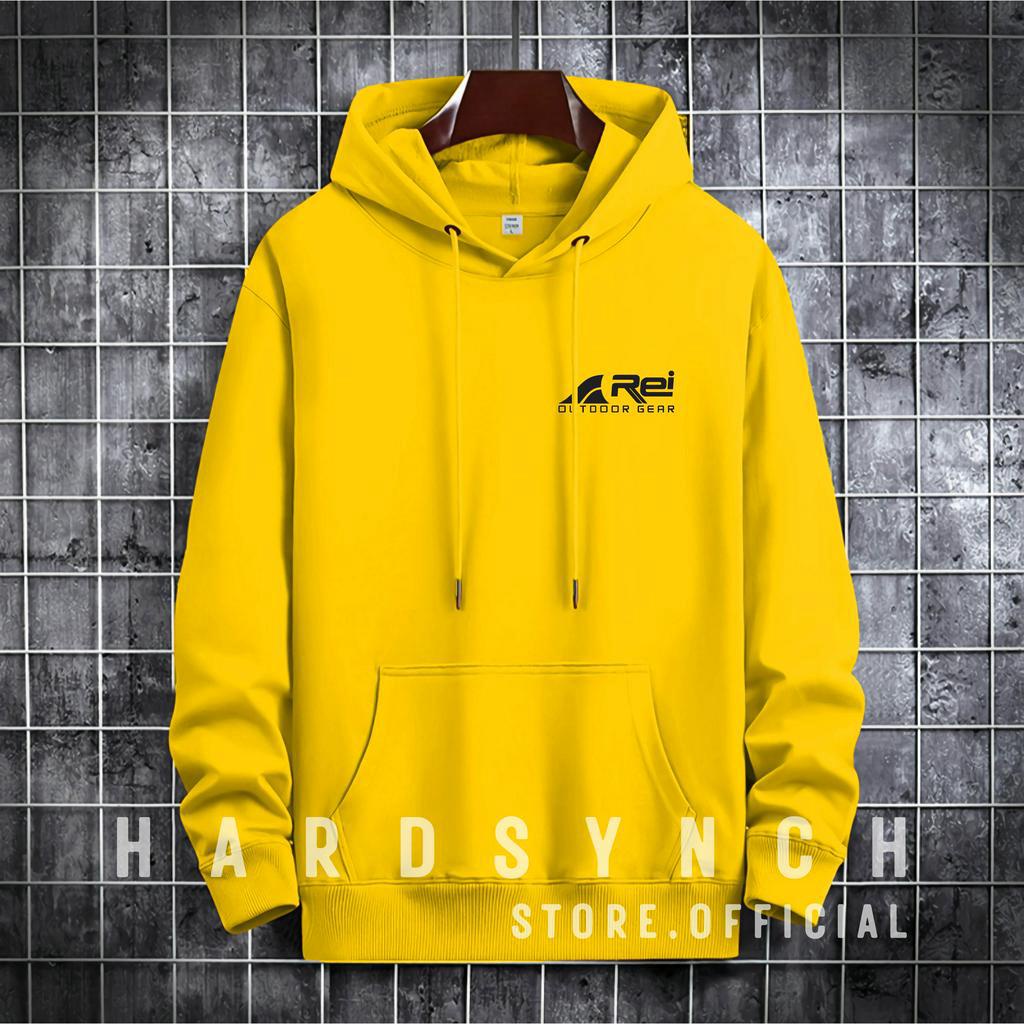 Sweater Hoodie Rei Unisex ( Pria &amp; Wanita ) Premium Quality S-XXL Cotton Fleece / Hoodie Korean Style / Sweater Hoodie / Hoodie Polos / Hoodie Wanita / Hoodie Pria / Sweater Hoodie Distro Original / ( REI 02 )