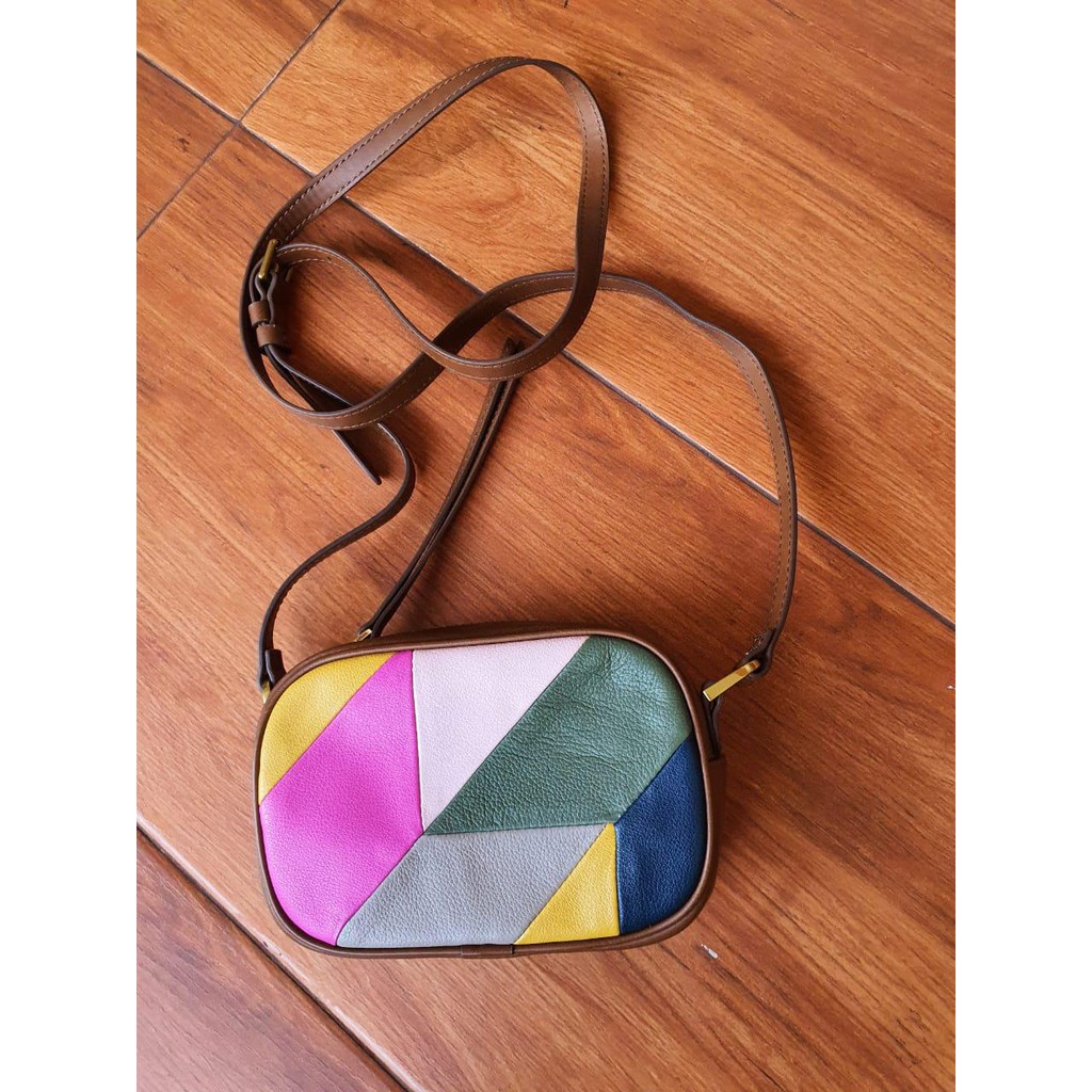 Tas FossilOriginal Maise Small Camera Bag New Original