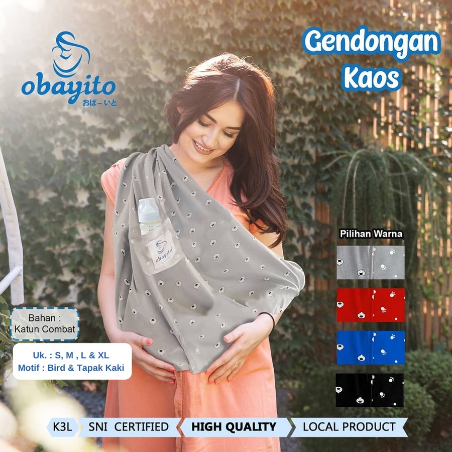 Obayito Geos Gendongan Kaos Motif (GeKa)