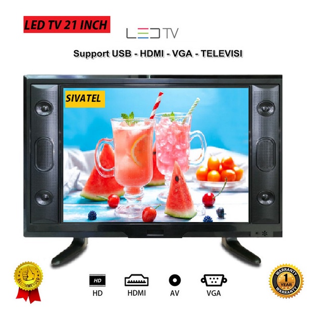 COD Weyon Sakura Gazela TV LED 21 inch Digital TV HD Ready Televisi Murah Promo Cuci Gudang
