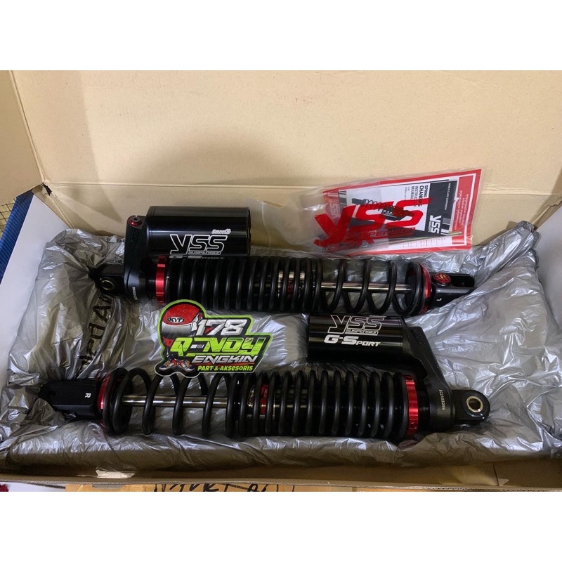 shock yss g-sport black series Honda ADV tinggi 390mm