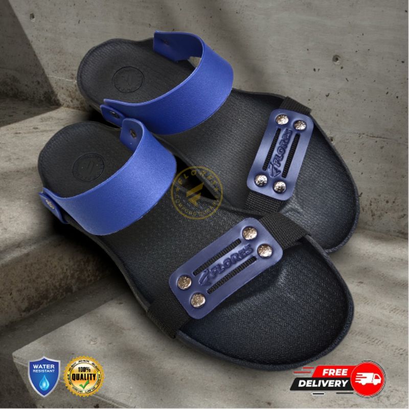 Sandal Pria karet Sandal Slop Pria Casual Sandal Karet Pria Import