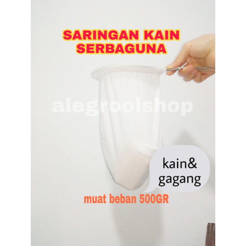 Saringan Kain Thai Tea/Teh/Susu/Kedelai/Kopi/Cincau/Santan