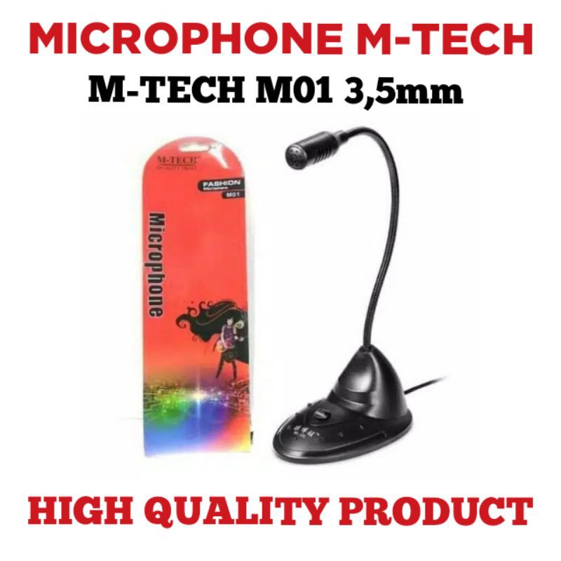 MICROPHONE M-TECH 3,5mm