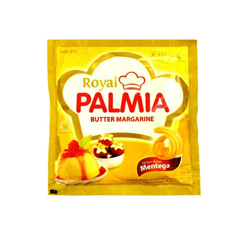 

Royal Palmia Butter Margarin Sachet [200 gr]