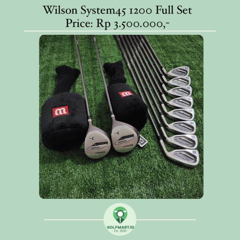 Stik Golf Wilson System45 1200 Full Set [Golf Stick]