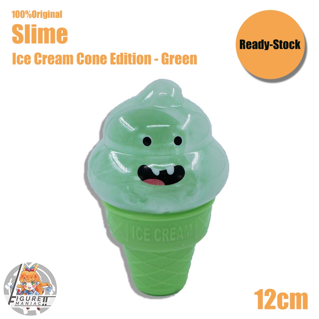 Figure Maniac - Slime Ice Cream Cone Edition Tabung Edition 12 cm Import Premium