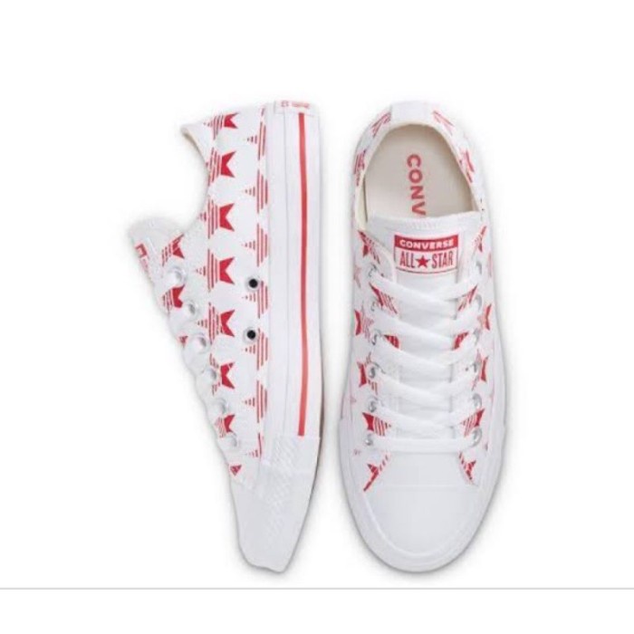 SEPATU SNAKERS WANITA CONVERSE CTAS OX 168809C - WHITE/UNIV - 35