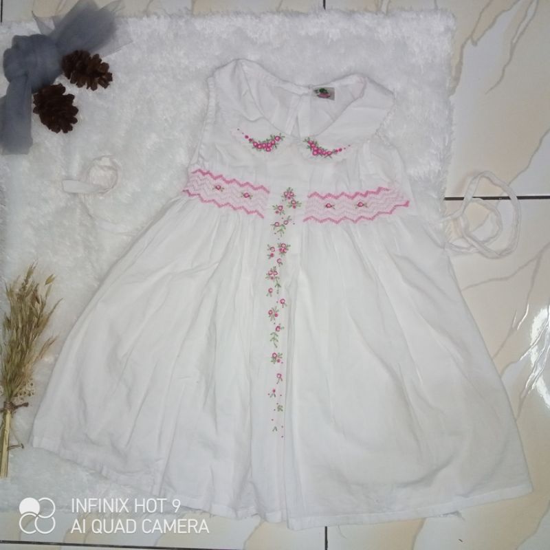 smocked dress preloved like new branded