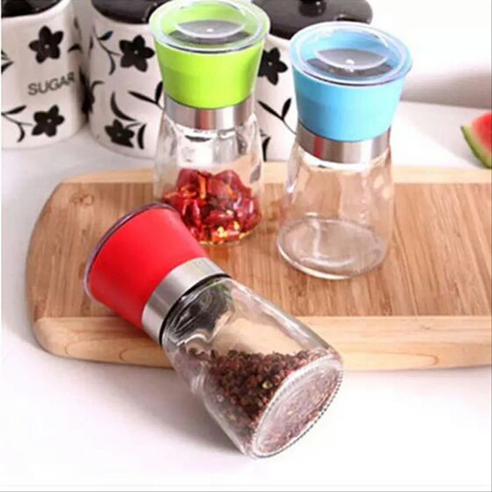 Pepper Grinder Botol Penggiling Bumbu Merica Putar Manual