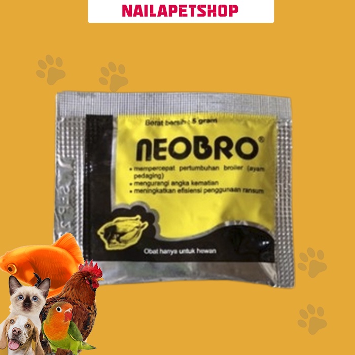 NEO BRO VITAMIN AYAM BEBEK PENAMBAH NAFSU PERTUMBUHAN