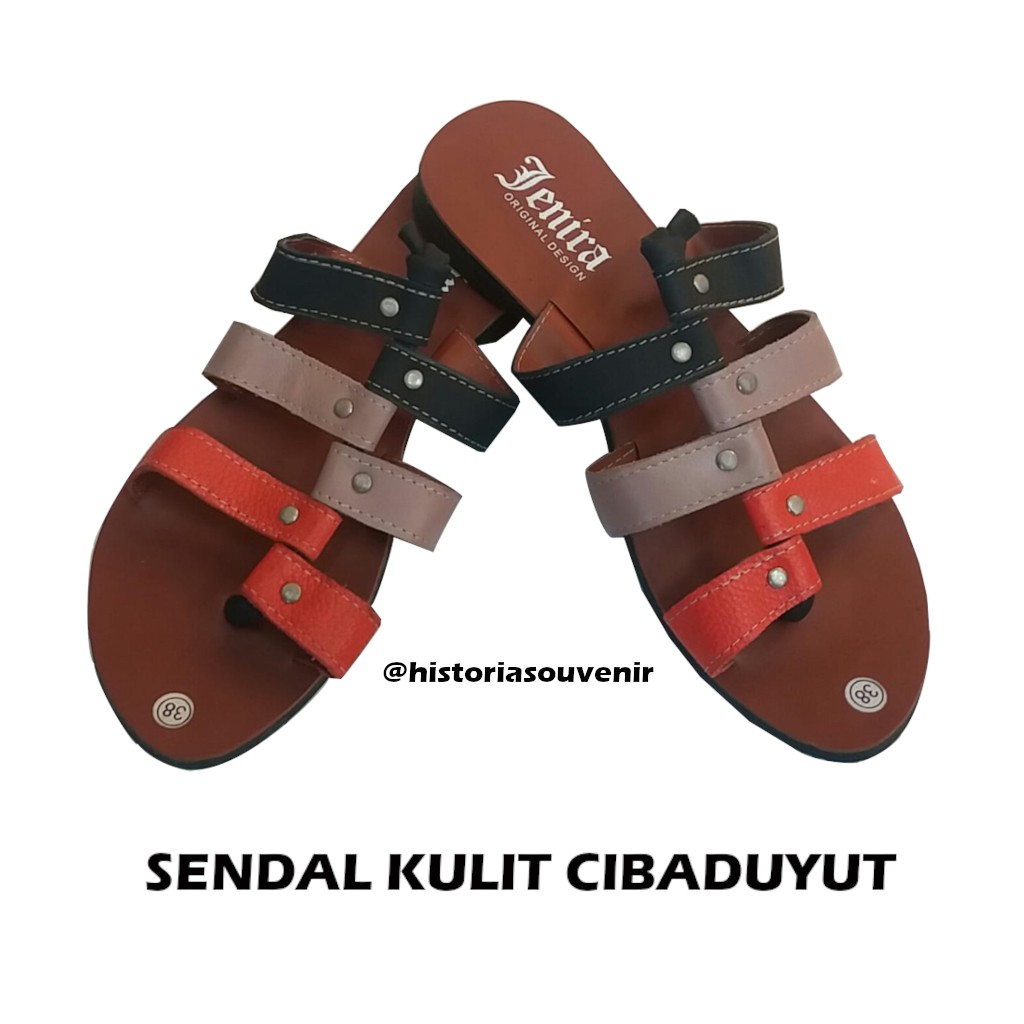 SENDAL KULIT/SENDAL KULIT WANITA/SANDAL KULIT CIBADUYUT/SANDAL WANITA