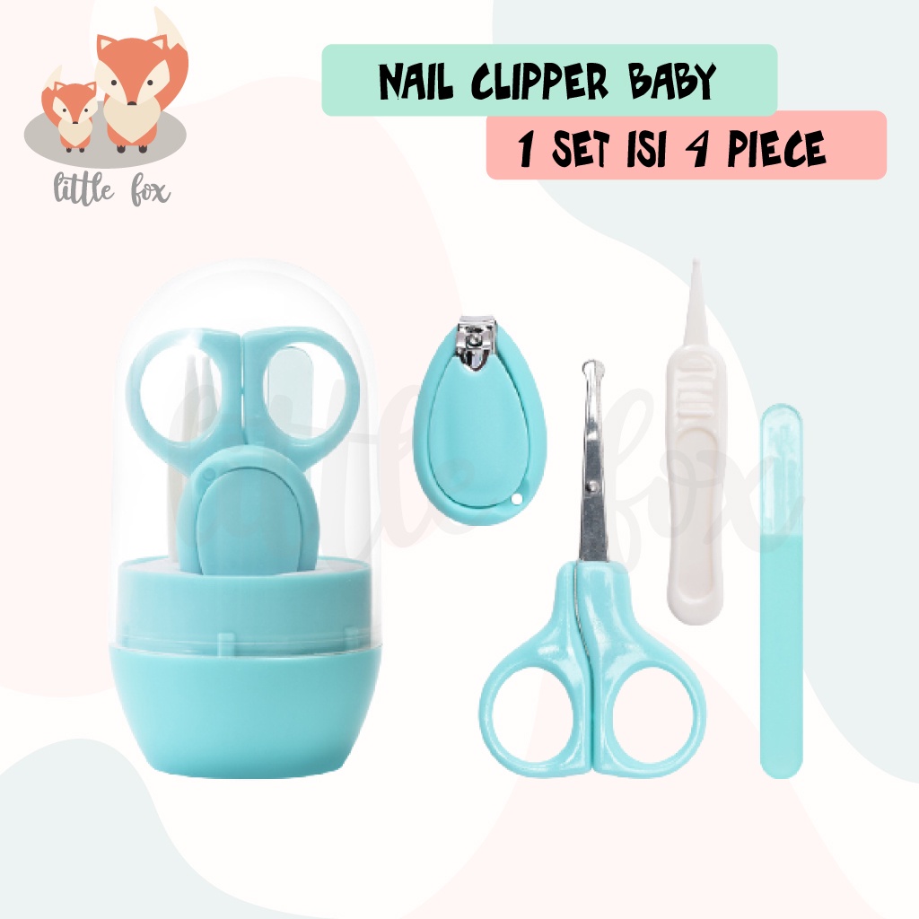 Set Gunting Kuku Bayi / Manicure Kuku Anak/ Nail Clipper Baby