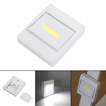 [66 GRAM] Lampu COB LED Emergency Lamp KOTAK 10 watt - Portable Tenaga Baterai / Battery