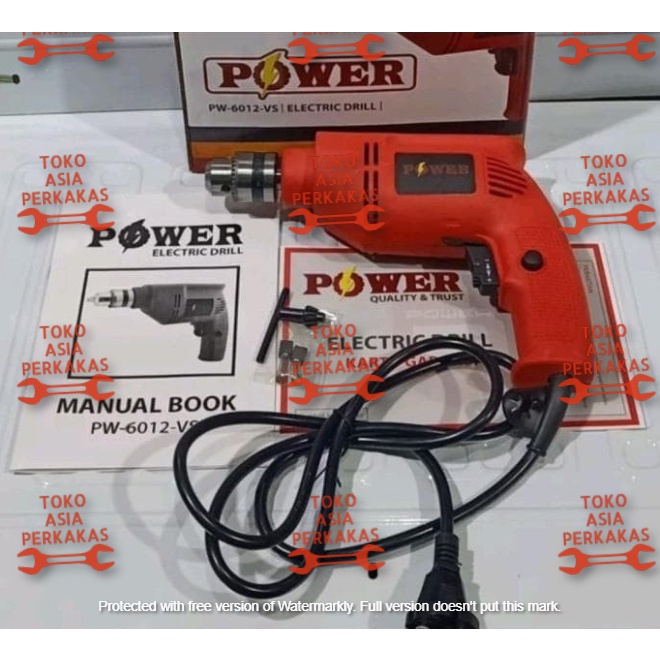 MESIN BOR POWER POWER DRILL LUMOS BOR 10MM